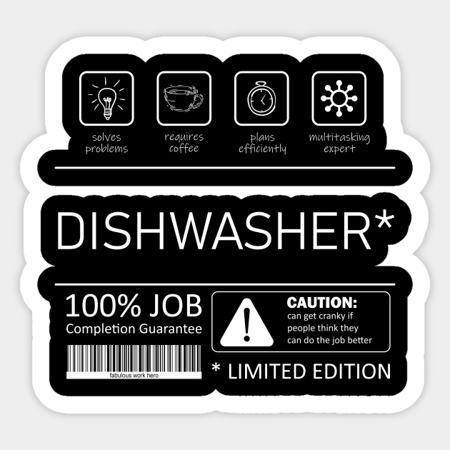 dishwasher quality label Sticker by rohint2